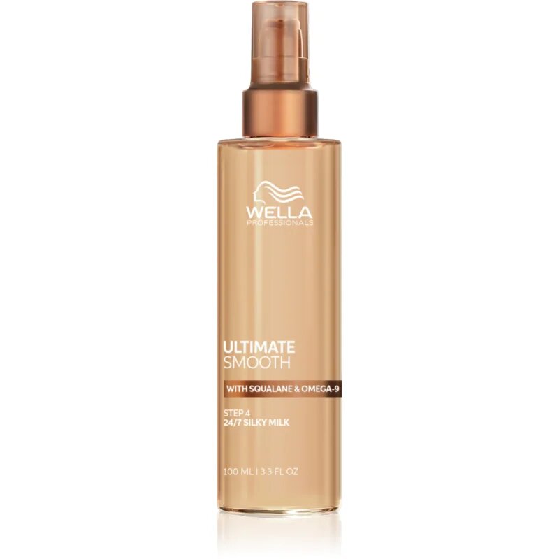 Wella Professionals Ultimate Smooth Silky Milk bezoplachová péče na vlasy 100 ml