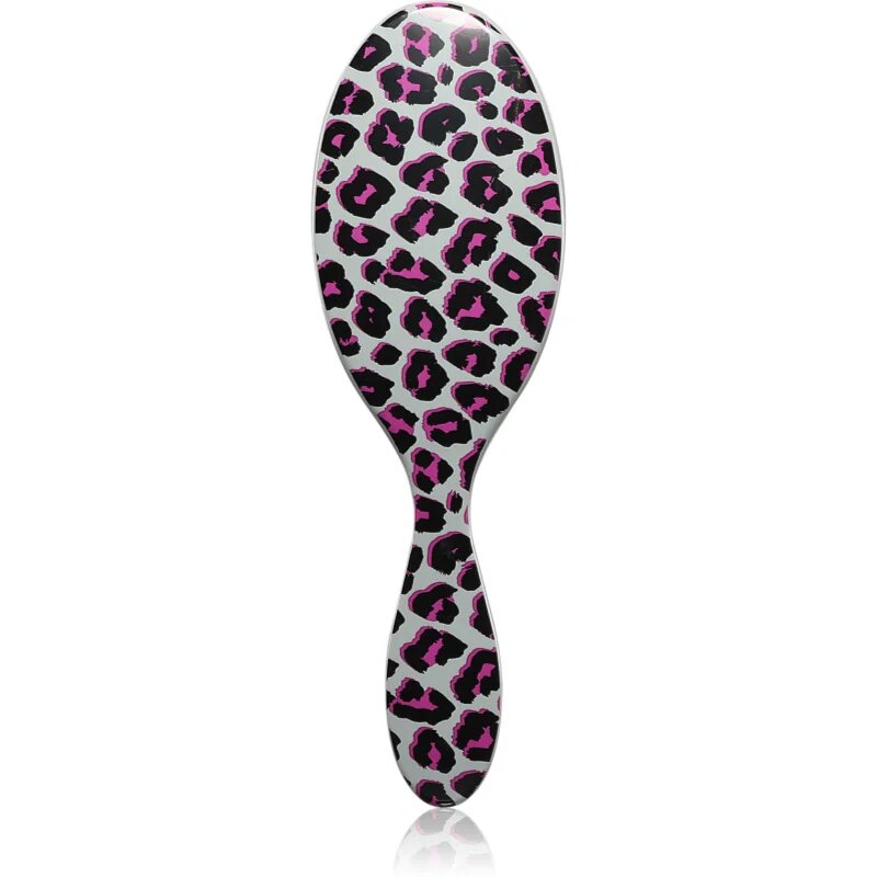Wet Brush Original Detangler Safari kartáč na vlasy pro krásné vlasy a pokožku Pink Leopard 1 ks