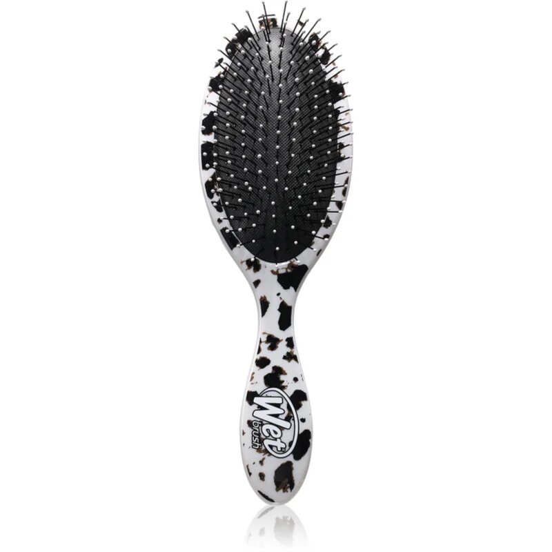 Wet Brush Original Detangler Safari kartáč na vlasy pro krásné vlasy a pokožku Zebra 1 ks