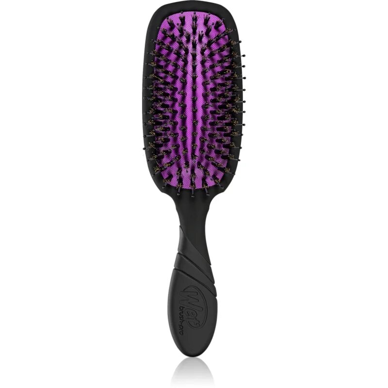 Wet Brush Pro Shine Enhancer kartáč pro uhlazení vlasů Black-Purple 1 ks