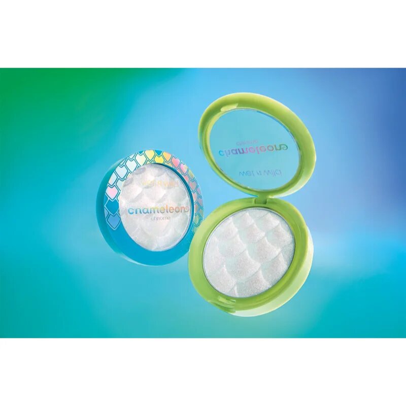 Wet n Wild Chameleon Chrome Highlighter zapečený rozjasňovač s multichromatickým efektem odstín Too Sirius 4.3 g