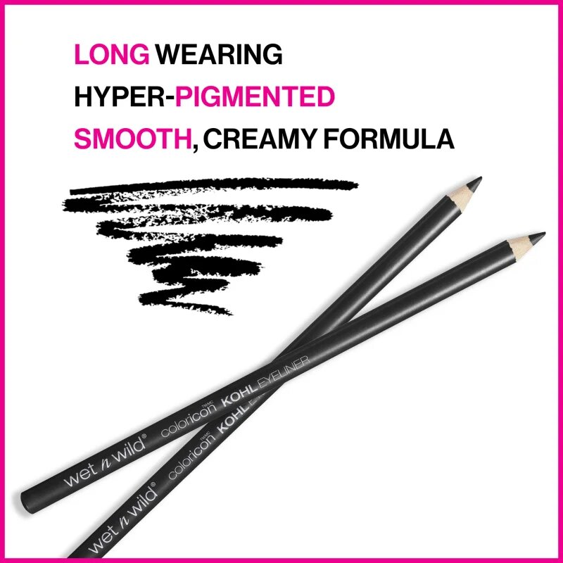 Wet n Wild Color Icon kajalová tužka na oči odstín Baby's Got Black 14 g