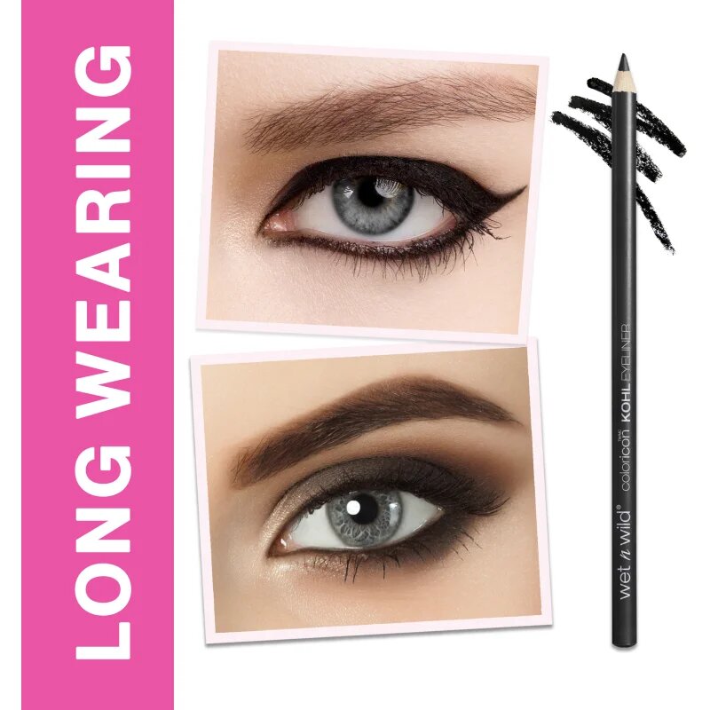Wet n Wild Color Icon kajalová tužka na oči odstín Baby's Got Black 14 g