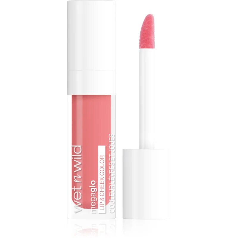Wet n Wild MegaGlo krémová rtěnka na rty a tváře odstín Rosy Romance 65 ml