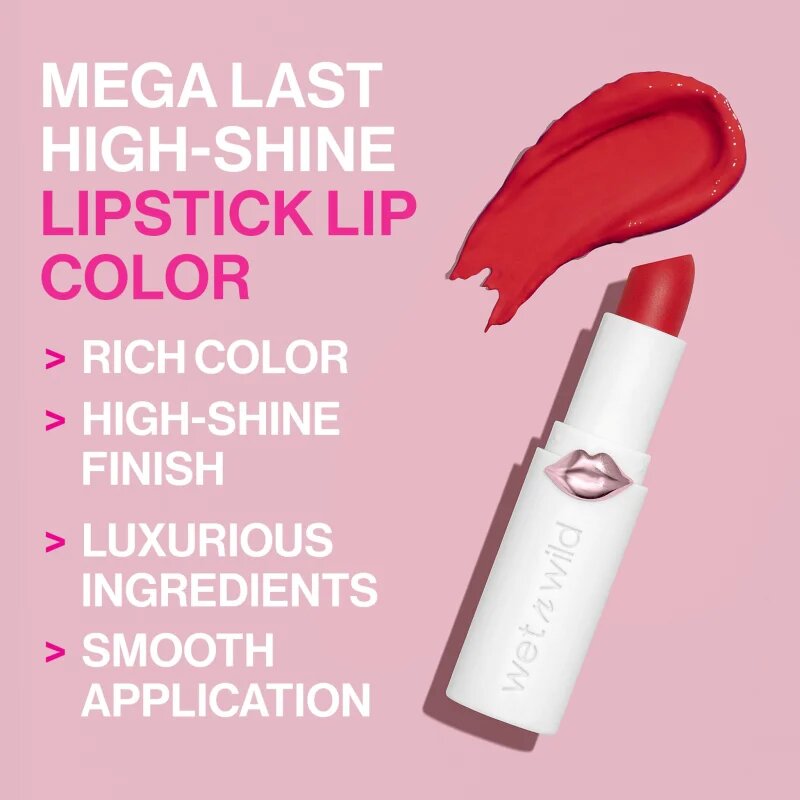 Wet n Wild MegaLast lesklá rtěnka s hydratačním účinkem odstín Fire-Fighting 3.3 g