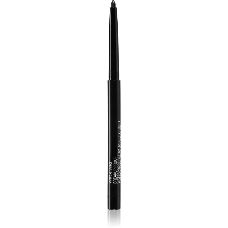 Wet n Wild MegaLast Retractable Eyeliner dlouhotrvající oční linky odstín 03 Blackest Black 02 g