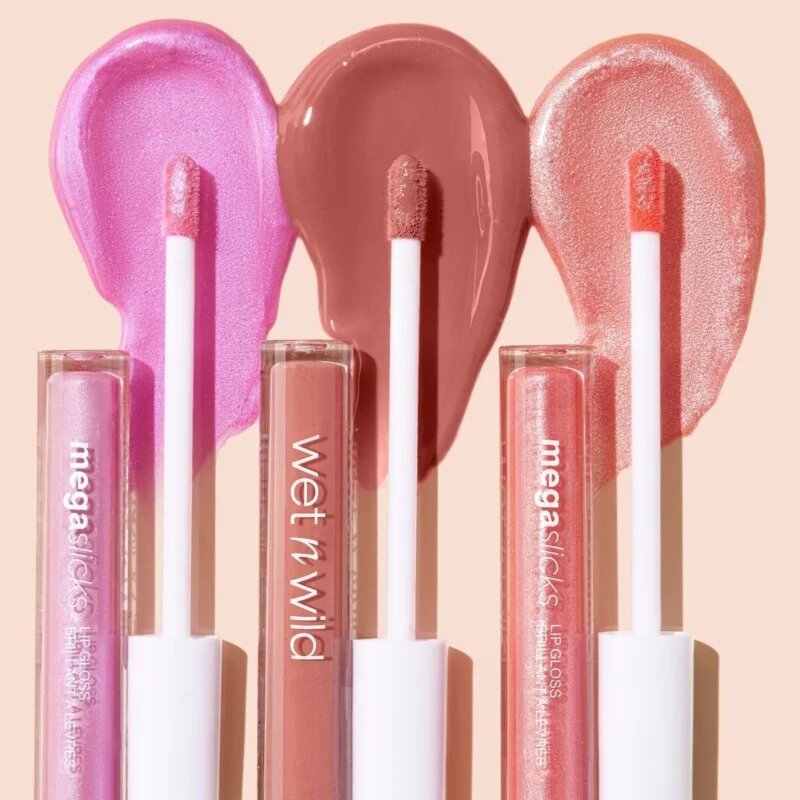 Wet n Wild MegaSlicks třpytivý lesk na rty s hydratačním účinkem odstín Cherish 5.4 g