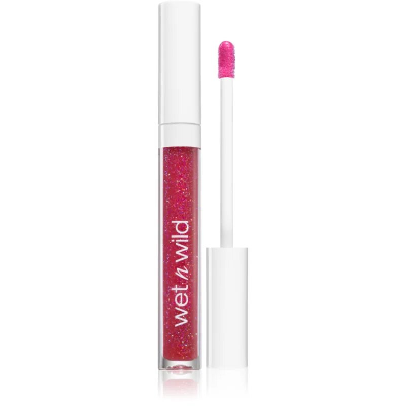 Wet n Wild MegaSlicks třpytivý lesk na rty s hydratačním účinkem odstín Crushed Grapes 5.4 g