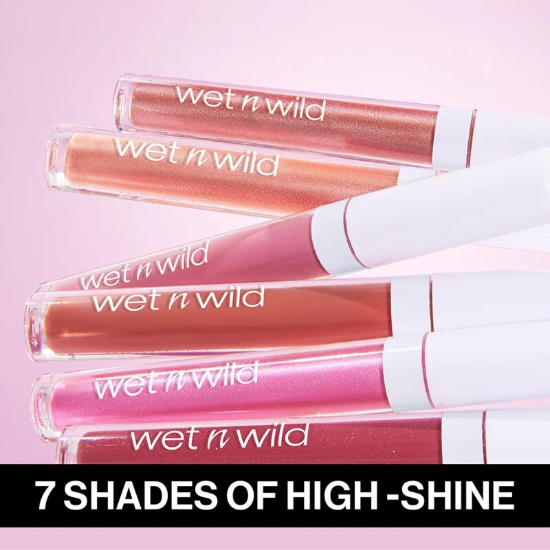 Wet n Wild MegaSlicks třpytivý lesk na rty s hydratačním účinkem odstín Snuggle Sesh 5.4 g