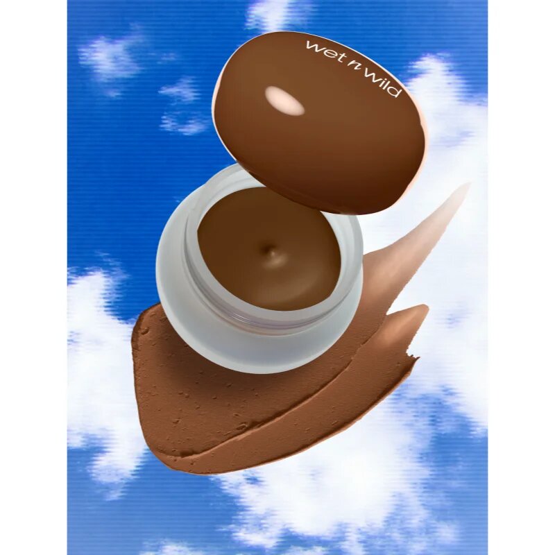 Wet n Wild Mother Fluffer Cloud Bronzer krémový bronzer s pudrovým efektem odstín Holy Mocha 4.6 g