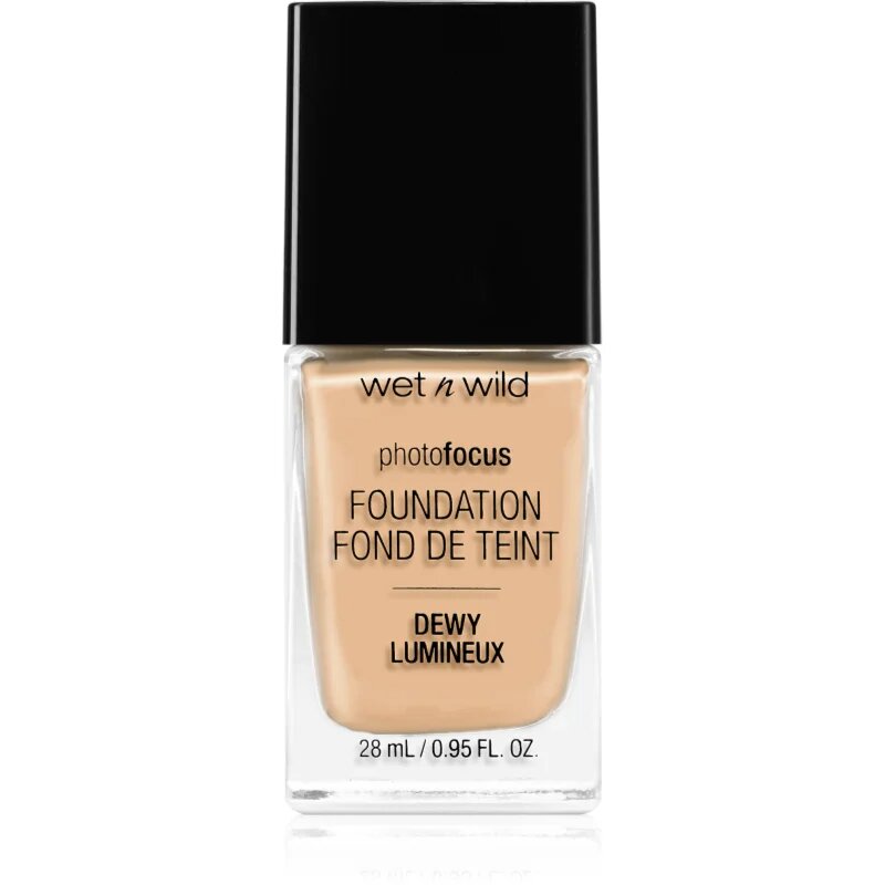 Wet n Wild PhotoFocus lehký hydratační make-up pro rozjasnění pleti odstín Soft Beige 28 ml