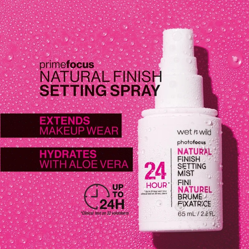 Wet n Wild PhotoFocus pleťová mlha pro fixaci make-upu 65 ml