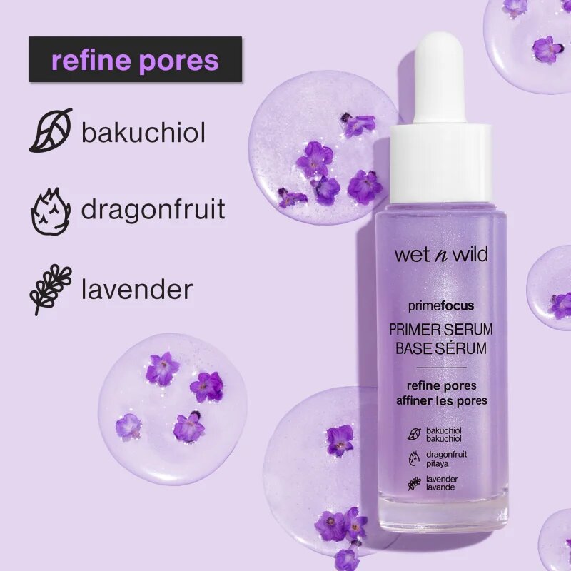 Wet n Wild PrimeFocus Refine Pores rozjasňující podkladové sérum pro hydrataci pleti a minimalizaci pórů 30 ml