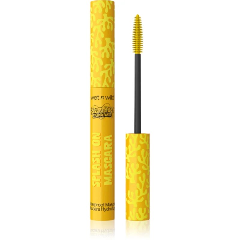 Wet n Wild SpongeBob SquarePants Splash On Waterproof Mascara voděodolná řasenka odstín Make a Splash 6 ml