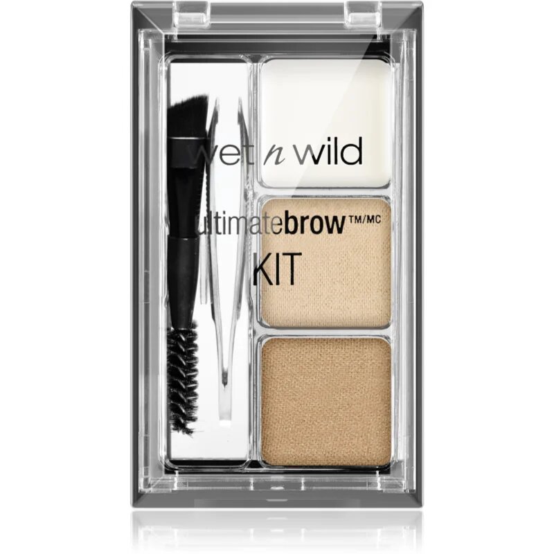 Wet n Wild Ultimate Brow Kit sada pro dokonalé obočí odstín Soft brown 2.5 g