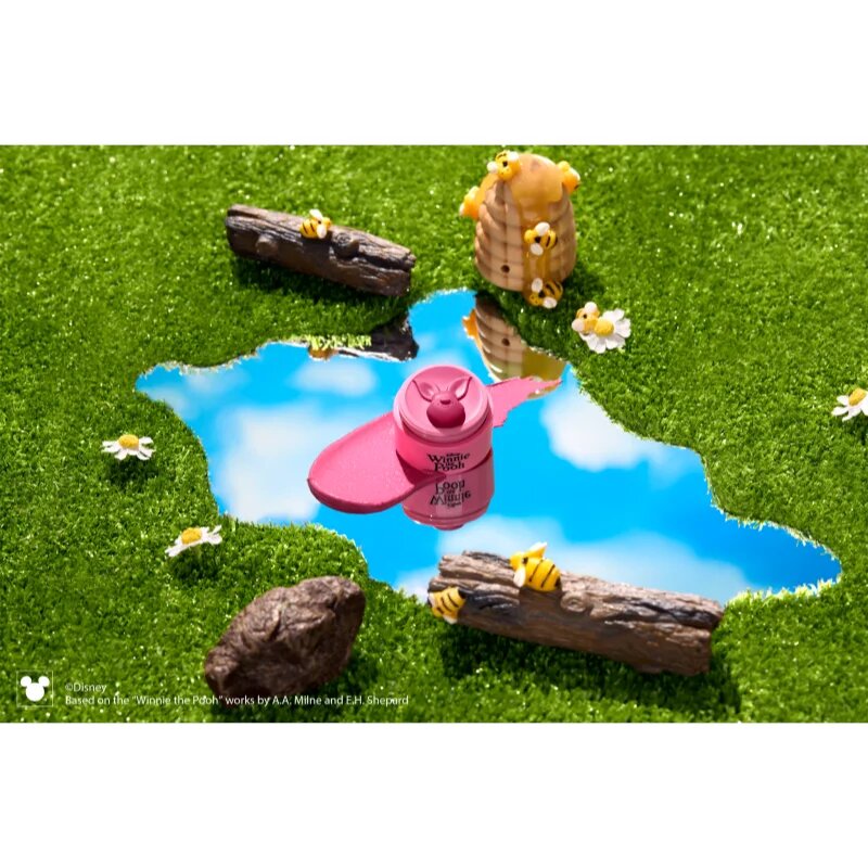 Wet n Wild Winnie the Pooh Hundred Acre tónovací balzám na rty a tváře odstín Gentle Heart 6 g