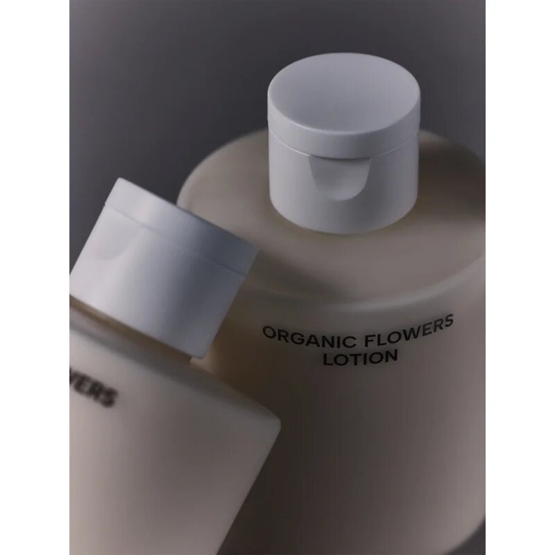 WHAMISA Organic Flowers Lotion Double Rich osvěžující hydratační pleťové mléko 200 ml