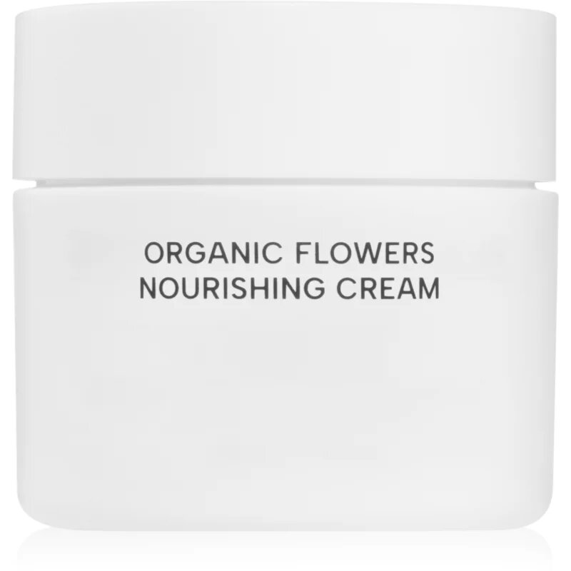 WHAMISA Organic Flowers Nourishing Cream výživný pleťový krém s liftingovým a zpěvňujícím účinkem 50 ml