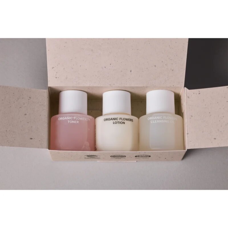 WHAMISA Organic Flowers Renewal Miniature Kit dárková sada pro dokonalou pleť