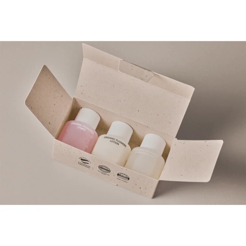 WHAMISA Organic Flowers Renewal Miniature Kit dárková sada pro dokonalou pleť
