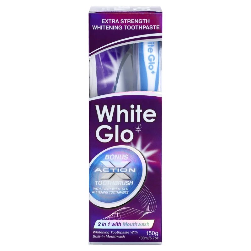 White Glo Professional 2 in1 sada zubní péče 2 v 1
