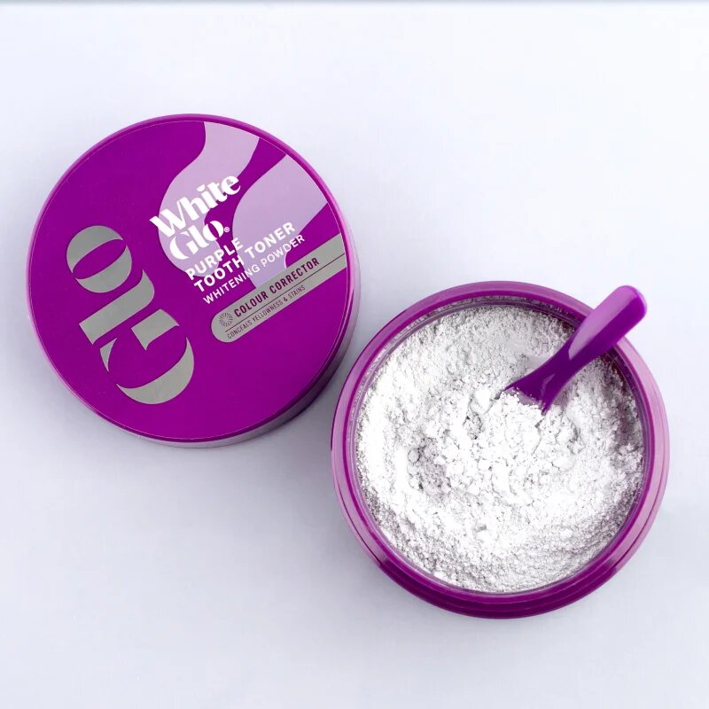 White Glo Purple Tooth Toner Powder bělicí zubní pudr 30 g