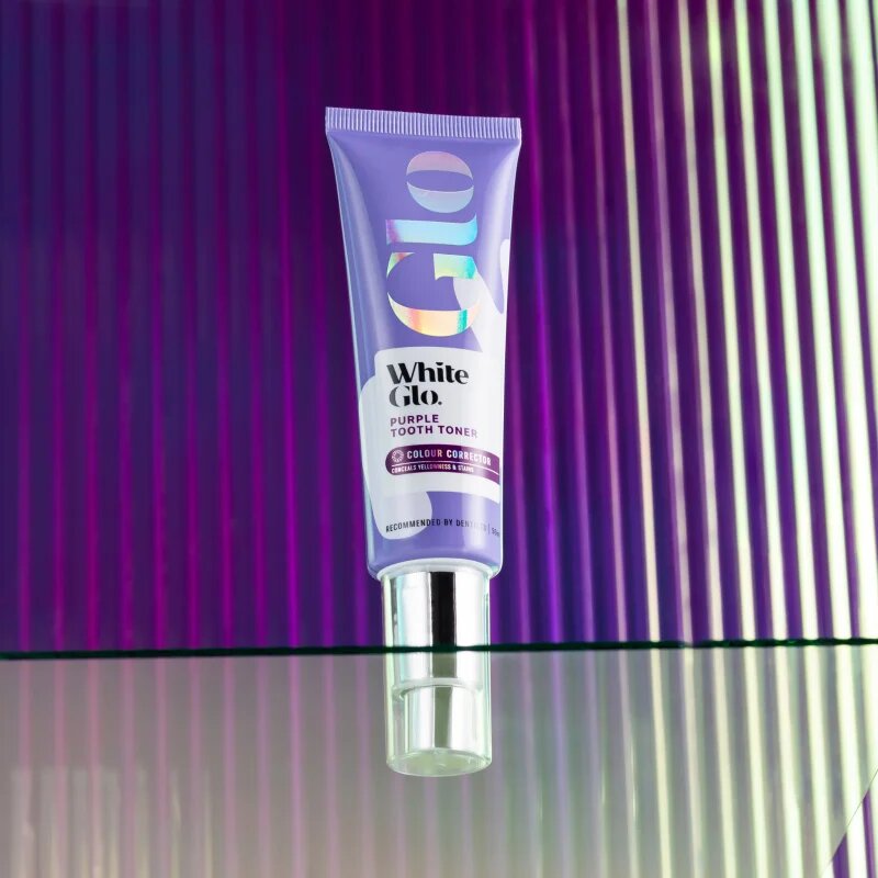 White Glo Purple Tooth Toner Whitening Serum bělicí sérum na zuby 50 ml