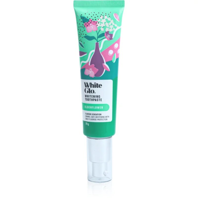 White Glo Whitening Toothpaste Eldeflower zubní pasta 70 g
