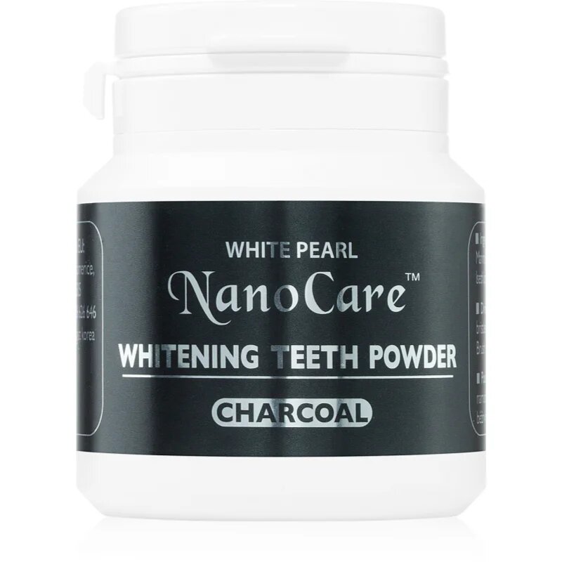 White Pearl NanoCare bělicí zubní pudr s aktivním uhlím 30 g