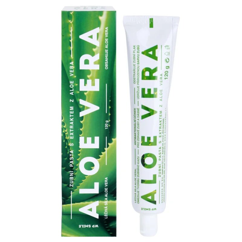 White Pearl Smile Aloe Vera zubní pasta pro zdravé zuby a dásně 120 g