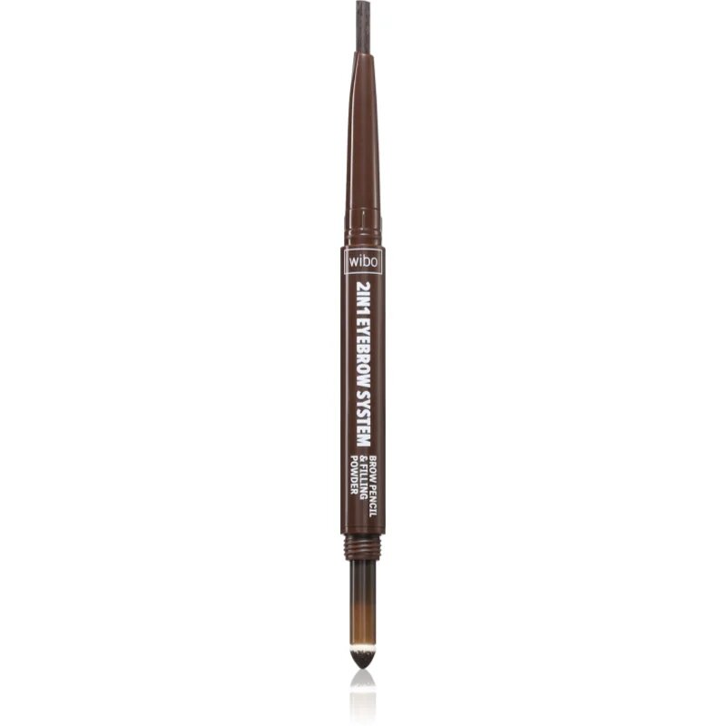 Wibo Eyebrow System tužka na obočí 2 v 1 #3 1 ks
