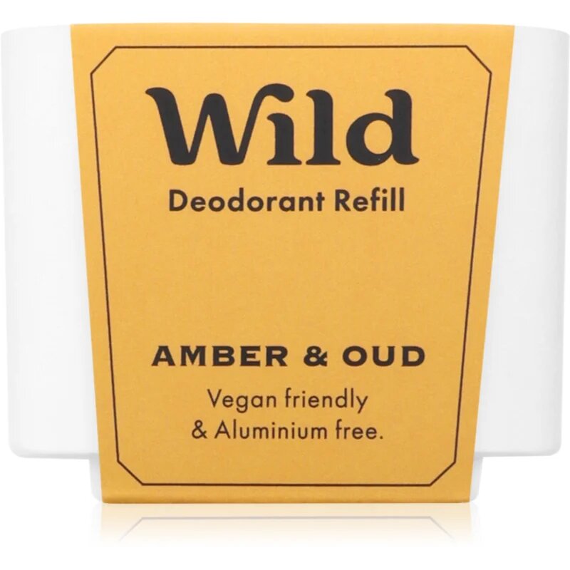 Wild Amber & Oud Refill tuhý deodorant – náhradní náplň 40 g