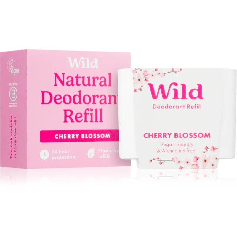 Wild Cherry Blossom tuhý deodorant – náhradní náplň 40 g