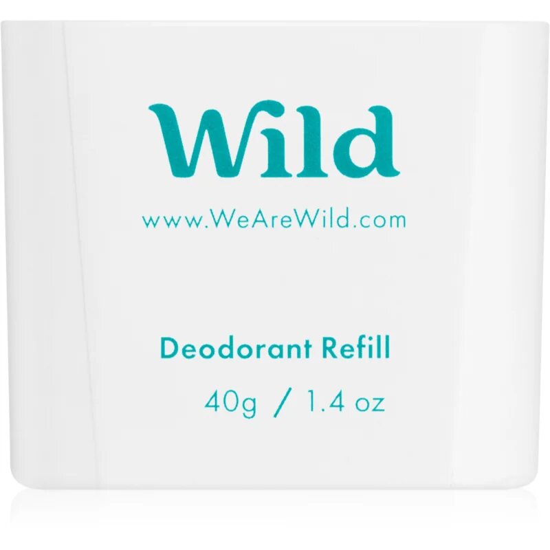 Wild Fresh Cotton & Sea Salt tuhý deodorant – náhradní náplň 40 g