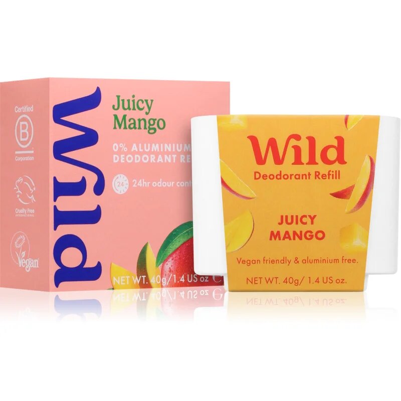 Wild Juicy Mango Refill tuhý deodorant – náhradní náplň 40 g
