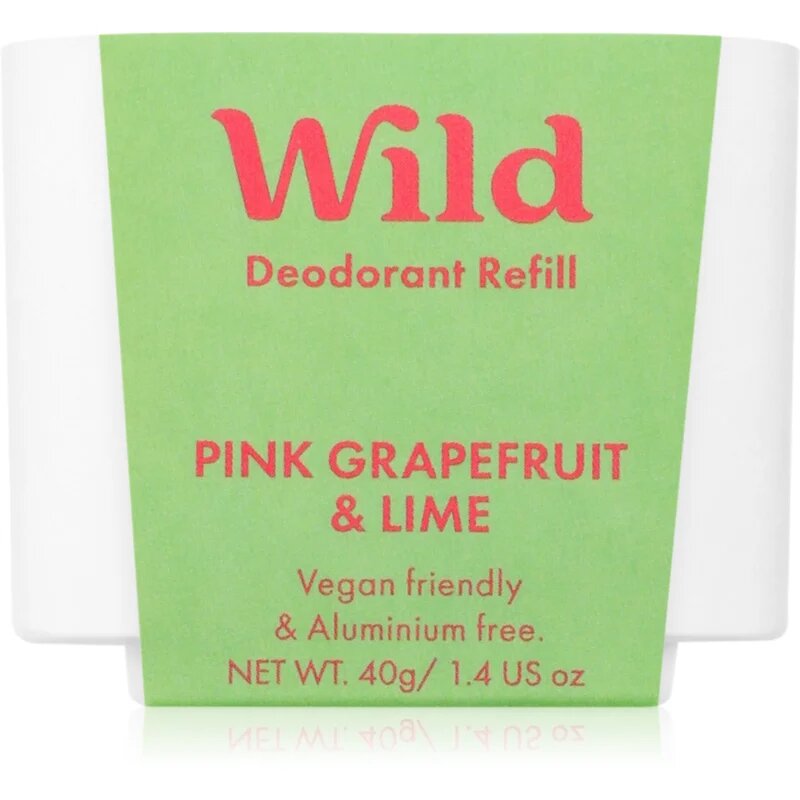Wild Pink Grapefruit & Lime tuhý deodorant – náhradní náplň 40 g