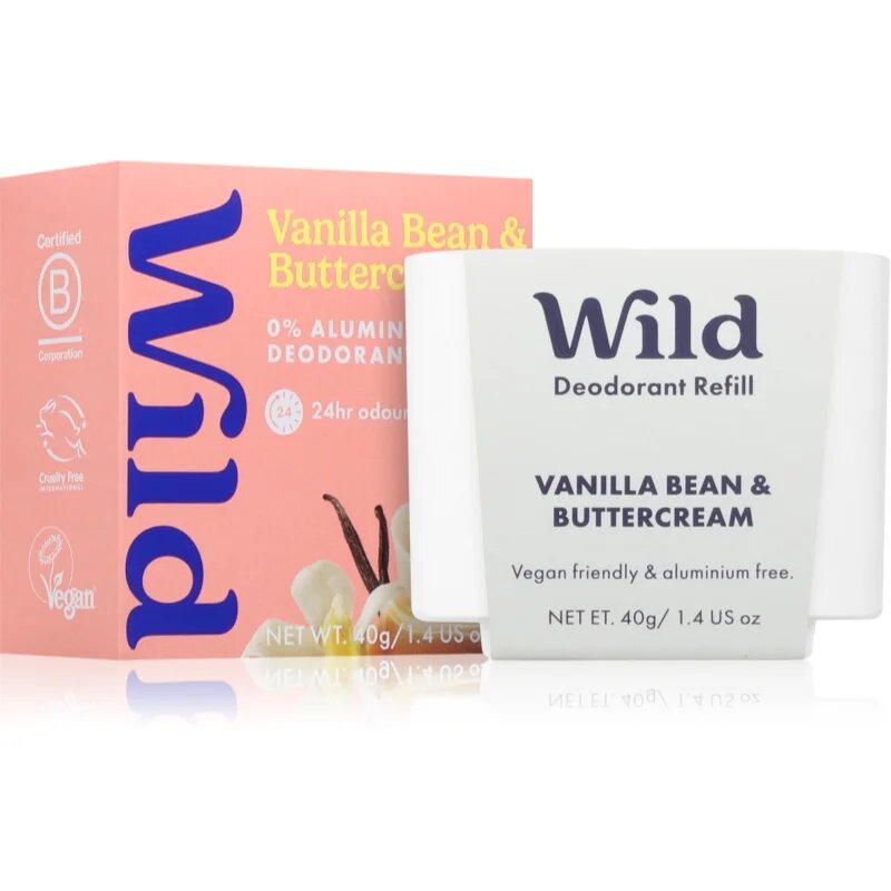 Wild Vanilla Bean Buttercream Refill tuhý deodorant – náhradní náplň 40 g