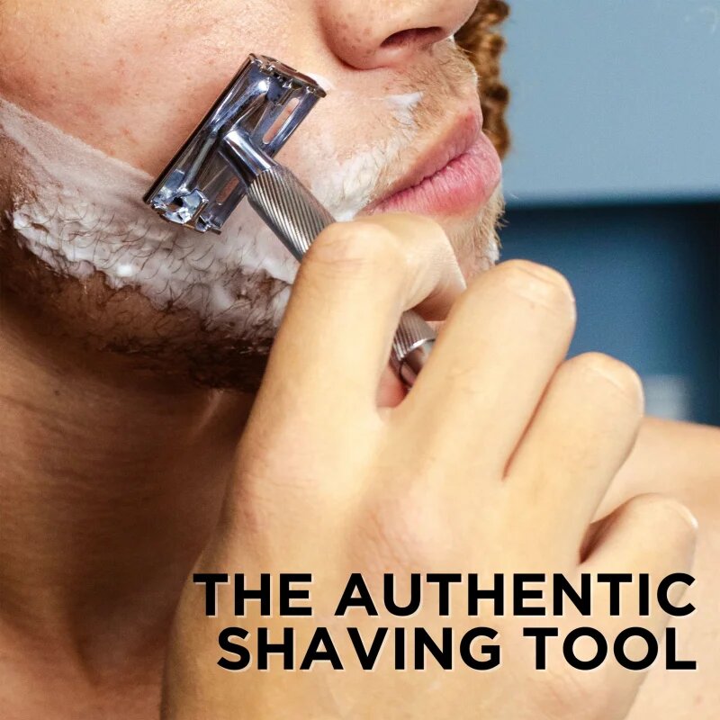 Wilkinson Sword Barber's Style Double Edge holicí strojek + náhradní břity 5 ks