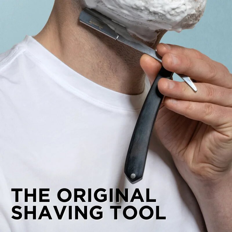 Wilkinson Sword Barber's Style Straight Edge klasická holicí břitva + náhradní břity