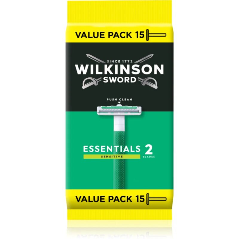 Wilkinson Sword Essentials 2 Sensitive jednorázová holítka 15 ks