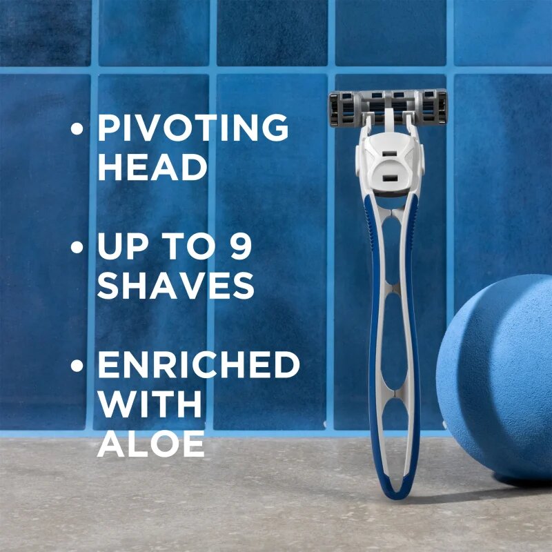 Wilkinson Sword Essentials 3 Hybrid holicí strojek + náhradní hlavice 4 ks