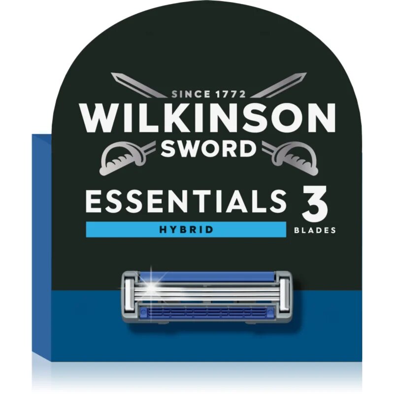 Wilkinson Sword Essentials 3 Hybrid náhradní břity 4 ks