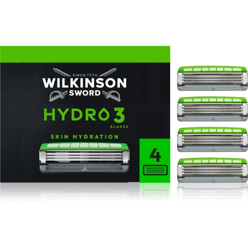 Wilkinson Sword Hydro3 náhradní hlavice 4 ks