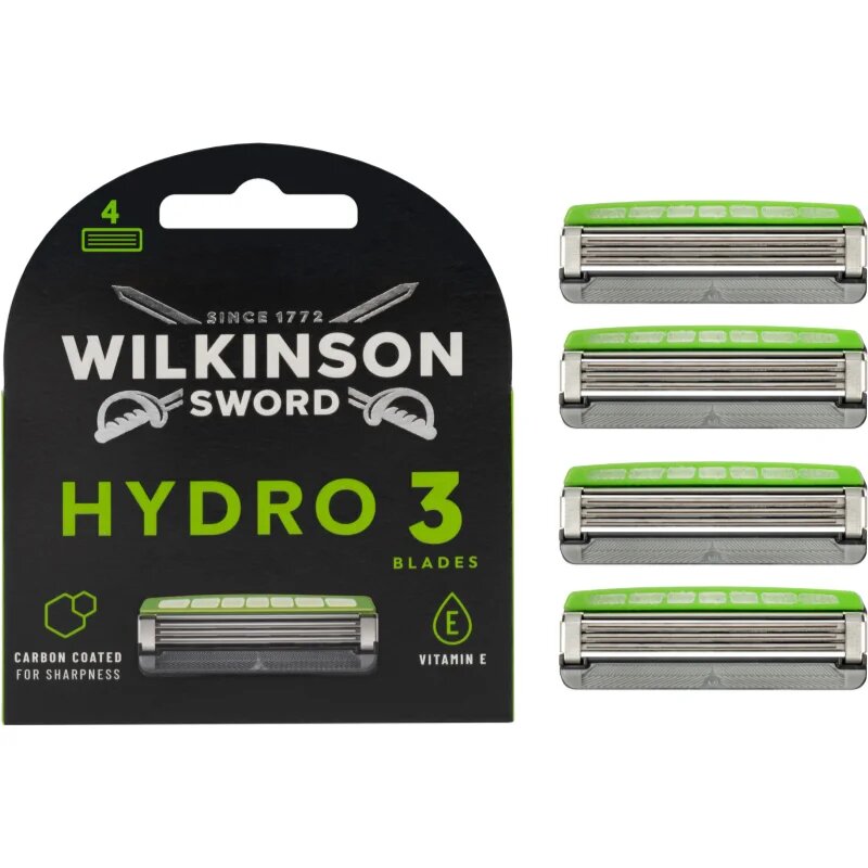 Wilkinson Sword Hydro3 náhradní hlavice 4 ks