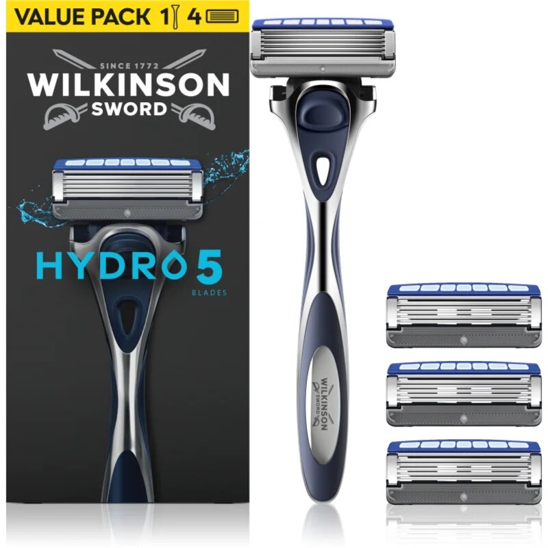 Wilkinson Sword Hydro5 holicí strojek + náhradní hlavice 4 ks