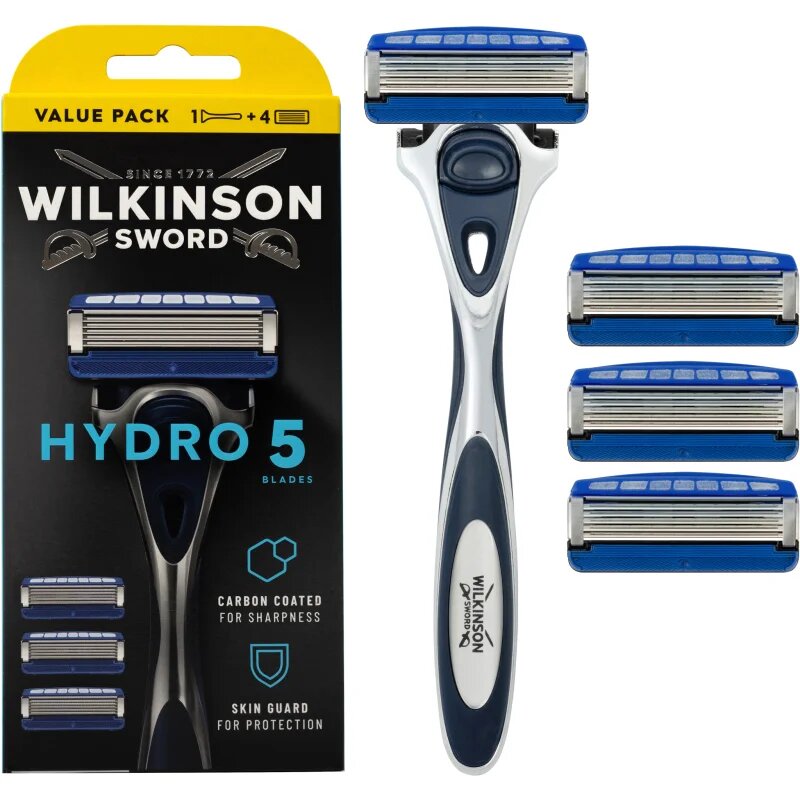 Wilkinson Sword Hydro5 holicí strojek + náhradní hlavice 4 ks