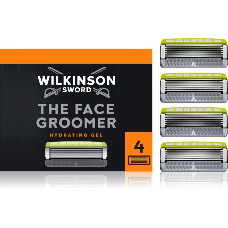 Wilkinson Sword Hydro5 The Face Groomer náhradní břity 4 ks