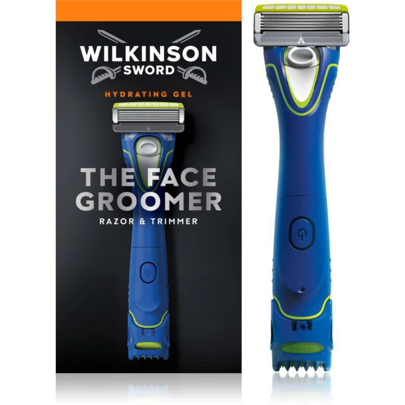 Wilkinson Sword Hydro5 The Face Groomer zastřihovač a holicí strojek pro mokré holení