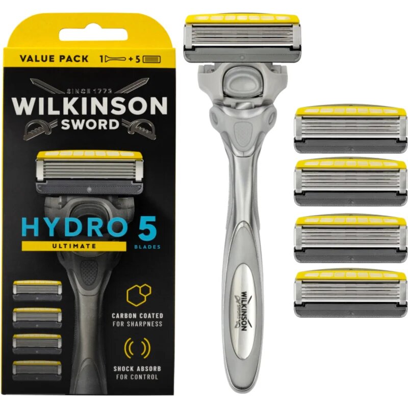 Wilkinson Sword Hydro5 Ultimate holicí strojek + náhradní hlavice 5 ks
