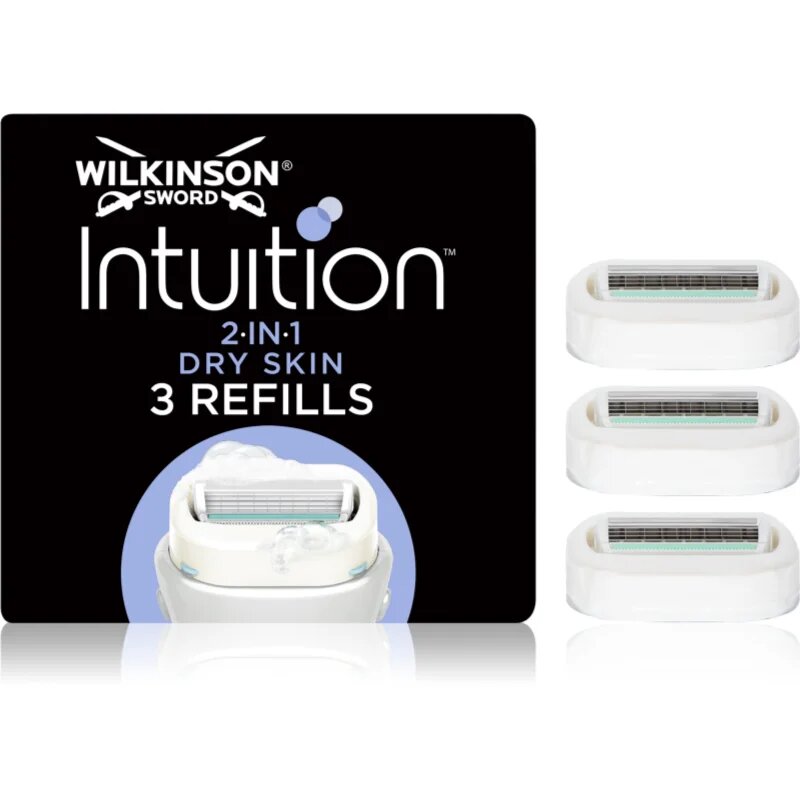 Wilkinson Sword Intuition Dry Skin náhradní břity 3 ks